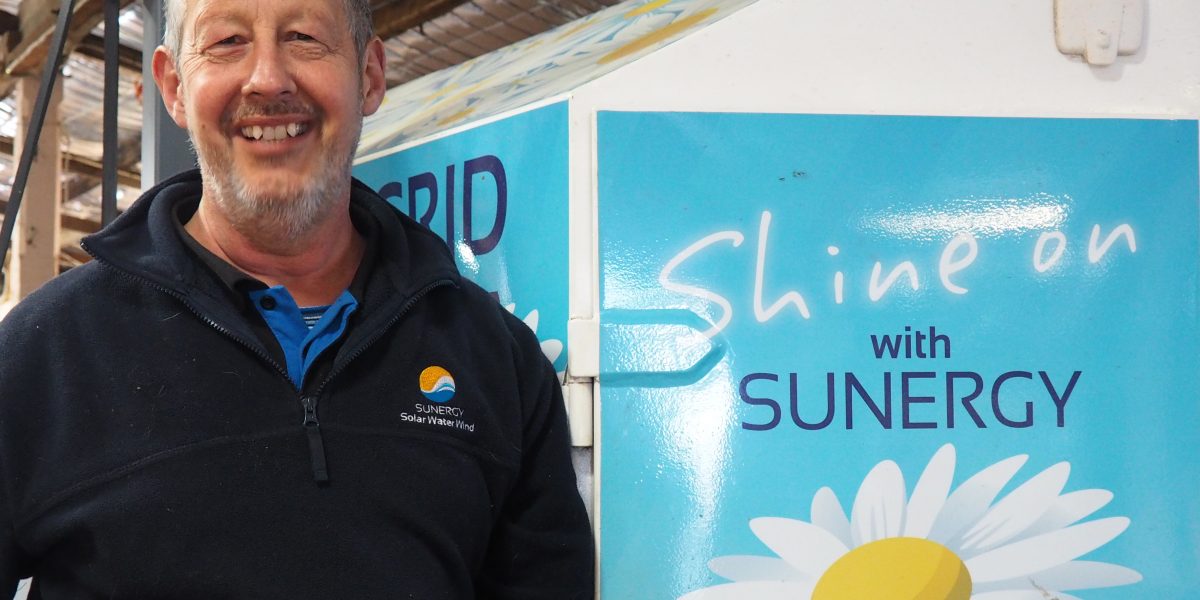 Sunergy Managing Director Tony Smith at the company’s office in California Gully